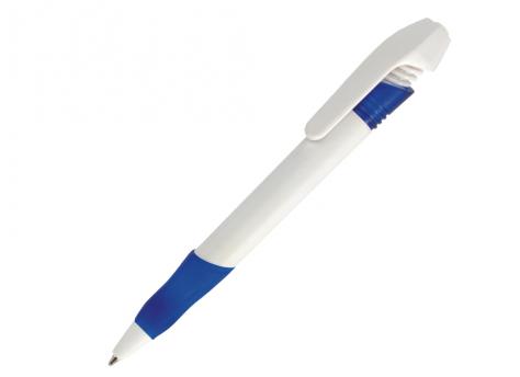 Ручка шариковая, пластик, белый/синий Nemo артикул N-99/1020