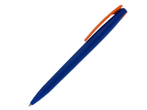Ручка шариковая, пластик, софт тач, синий/оранжевый, Z-PEN Color Mix артикул 201020-BR/BU-286-OR