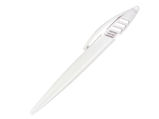 Ручка шариковая, пластик, белый Shark артикул SN-99