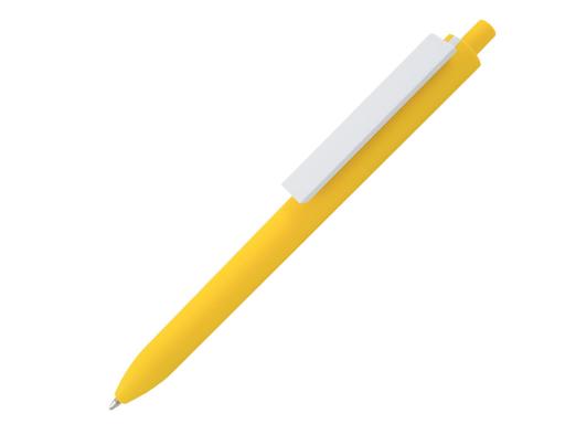 Ручка шариковая, пластик, желтый/белый El Primero Color артикул El Primero Color-08/YE