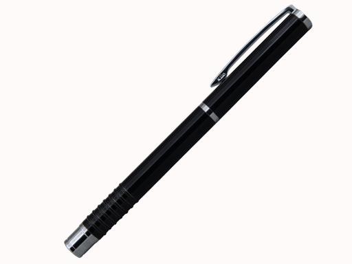 Ручка роллер, металл, черный/серебро, Fusion артикул 60242AG