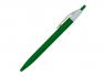 Ручка шариковая, Simple, пластик, зеленый/белый артикул 501010-B/GR