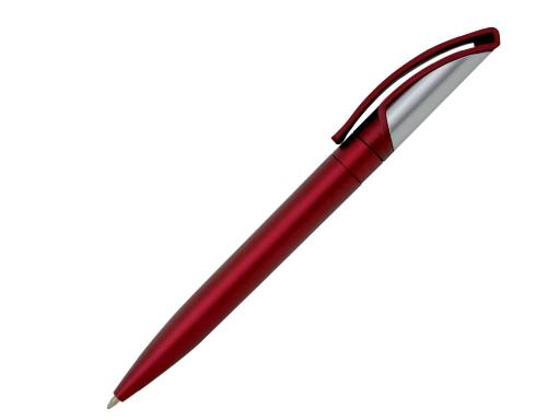 Ручка шариковая, пластик, красный/серебро артикул 1088B/RD