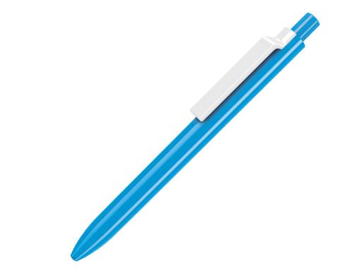 Ручка шариковая, пластик, голубой/белый Eris артикул ER-2199
