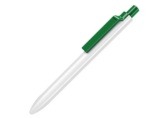 Ручка шариковая, пластик, белый/темно-зеленый Eris артикул ER-99/40