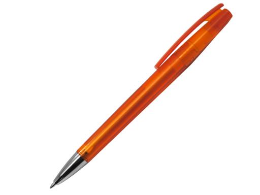 Ручка шариковая, пластик, фрост, оранжевый/серебро, Z-PEN артикул 201020-D/OR