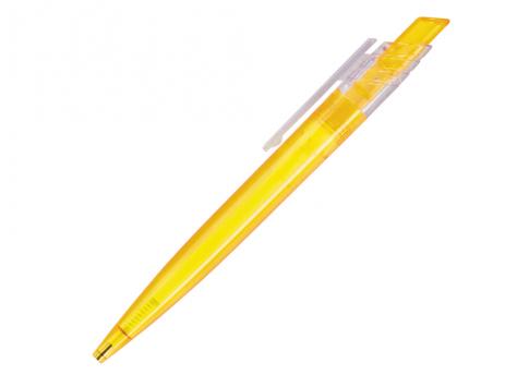 Ручка шариковая, пластик, желтый, прозрачный Dream артикул DT-1080