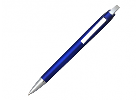 Ручка шариковая, пластик, синий, АУРА артикул 201019-B/BU