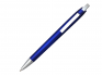 Ручка шариковая, пластик, синий, АУРА артикул 201019-B/BU