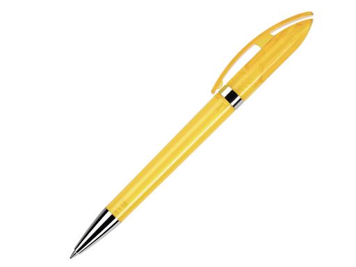 Ручка шариковая, пластик, желтый, прозрачный Polo артикул POT-1080