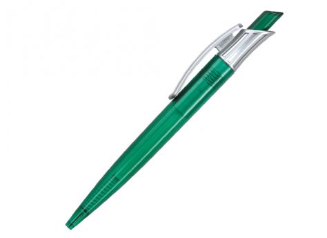 Ручка шариковая, пластик, зеленый/серебро Gladiator артикул GTS-1040