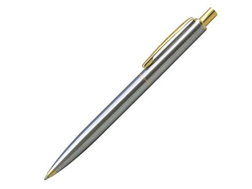 Ручка шариковая, металл, серебро/золото артикул BP-037/ST-GD