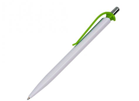 Ручка шариковая, пластик, белый/зеленый, Efes артикул 401018-A/GR-369