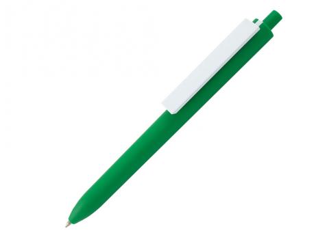 Ручка шариковая, пластик, зеленый 348 C/белый El Primero Color артикул El Primero Color-09/GR-348