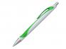 Ручка шариковая, пластик, белый/зеленый артикул 201098-A/GR