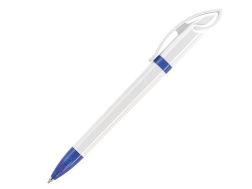 Ручка шариковая, пластик, белый/синий Cobra артикул C-99/1020