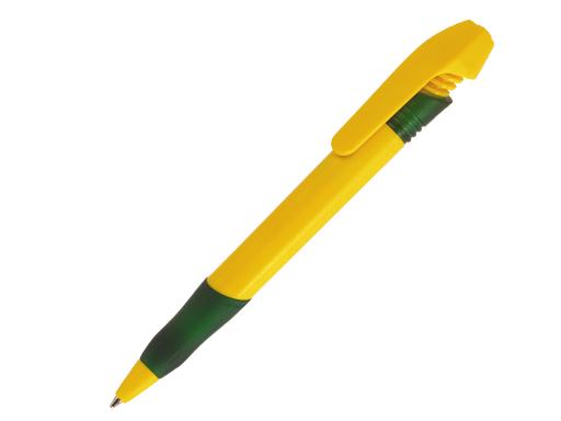 Ручка шариковая, пластик, желтый/зеленый Nemo артикул N-80/1040