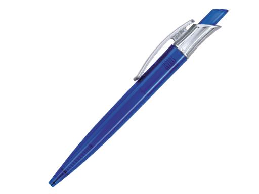 Ручка шариковая, пластик, синий/серебро Gladiator артикул GTS-1020
