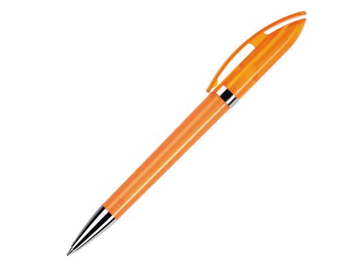 Ручка шариковая, пластик, оранжевый, прозрачный Polo артикул POT-1060