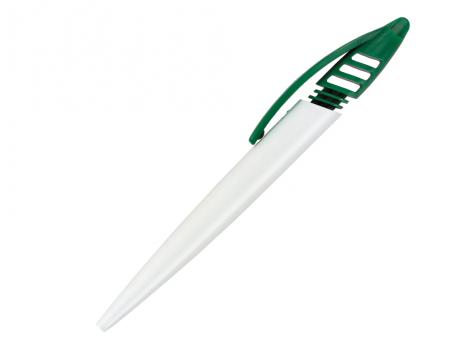 Ручка шариковая, пластик, зеленый, SHARK артикул SN-99/40