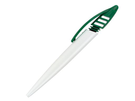 Ручка шариковая, пластик, зеленый, SHARK артикул SN-99/40