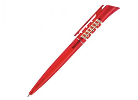 Ручка шариковая, пластик, красный Infinity артикул IT-1030