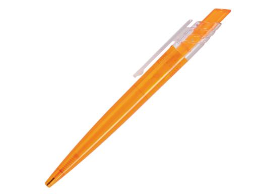 Ручка шариковая, пластик, оранжевый, прозрачный Dream артикул DT-1060