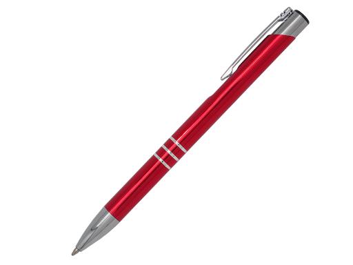 Ручка шариковая Cosmo, металл, красный/серебро артикул SJ/RD-3