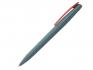 Ручка шариковая, пластик, софт тач, серый/оранжевый, Z-PEN Color Mix артикул 201020-BR/GY-431-RD