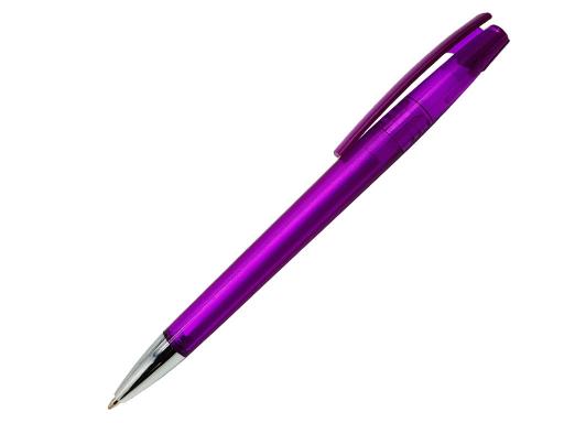Ручка шариковая, пластик, фрост, фиолетовый/серебро, Z-PEN артикул 201020-D/VL