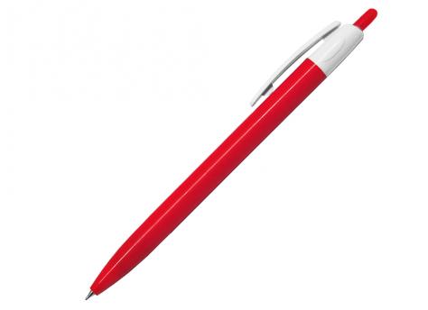 Ручка шариковая, пластик, красный/белый, Barron артикул 301040-B/RD