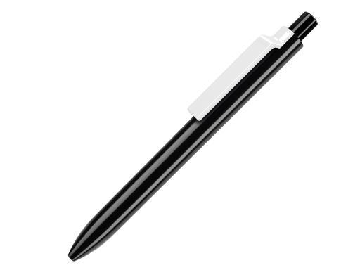 Ручка шариковая, пластик, черный/белый Eris артикул ER-1099