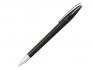 Ручка шариковая, автоматическая, пластик, прозрачный, металл, черный/серебро, Cobra артикул 41035/ATR