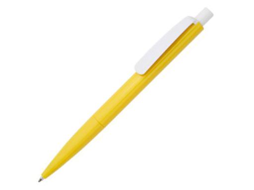 Ручка шариковая, пластик, желтый/белый, Танго артикул PS02-2/YE