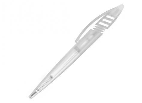 Ручка шариковая, пластик, белый, прозрачный Shark артикул ST-1099
