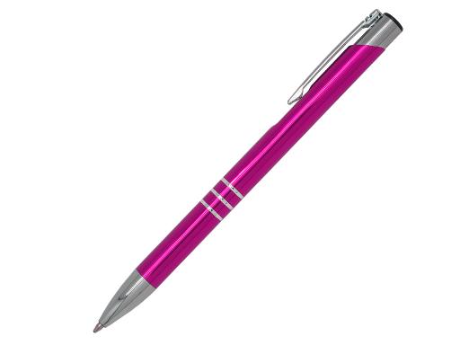 Ручка шариковая Cosmo, металл, розовый/серебро артикул SJ/PK-3