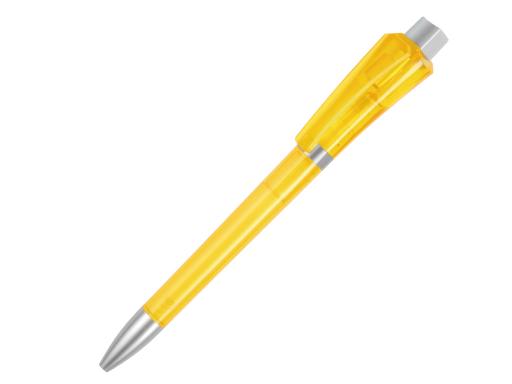 Ручка шариковая, пластик, желтый, прозрачный Optimus артикул OPTS-1080