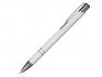 Ручка шариковая, COSMO Soft Touch, металл, белый артикул SJ/R-WT