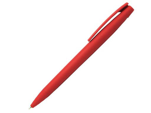 Ручка шариковая, пластик, софт тач, красный/красный, Z-PEN артикул 201020-BR/RD-RD