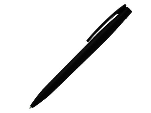 Ручка шариковая, пластик, софт тач, черный/черный, Z-PEN артикул 201020-BR/BK-BK