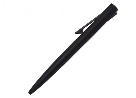 Ручка шариковая, пластик, металл, черный, Techno артикул 201072-B/BK-BK
