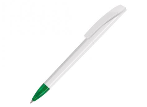 Ручка шариковая, пластик, белый/зеленый Evo артикул E-99/1040