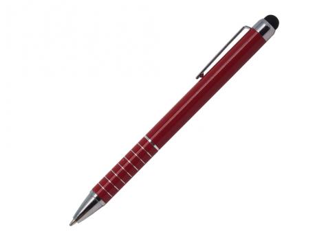 Ручка шариковая, металл, SHORTY с функцией ТАЧПЕН, бордовый артикул 12532-02