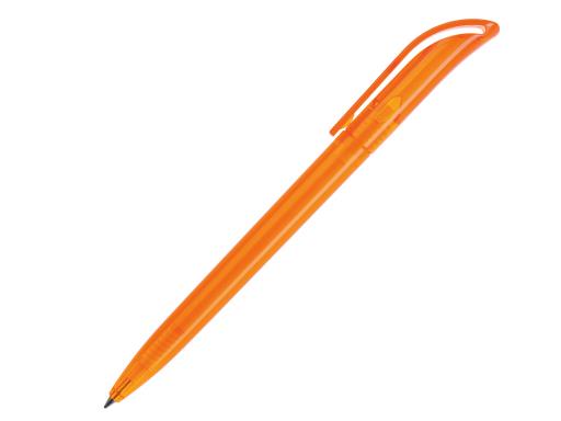 Ручка шариковая, пластик, оранжевый, прозрачный КОКО артикул COT-1060