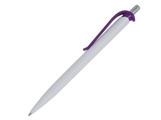 Ручка шариковая, пластик, белый/фиолетовый, Efes артикул 401018-A/VL