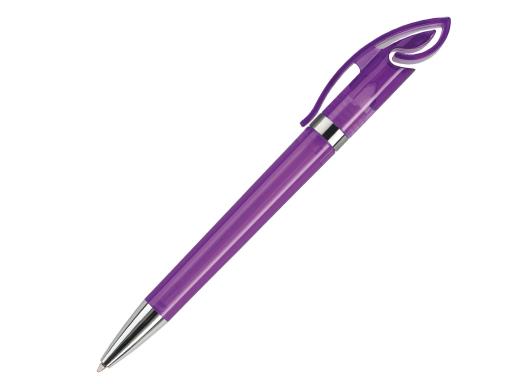 Ручка шариковая, пластик, фиолетовый, прозрачный Cobra артикул CTCH-1035