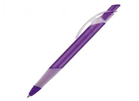 Ручка шариковая, пластик, фиолетовый, прозрачный Lotus артикул LOT-1035/1099