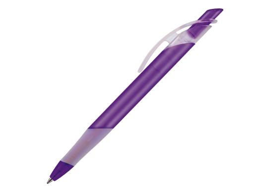 Ручка шариковая, пластик, фиолетовый, прозрачный Lotus артикул LOT-1035/1099