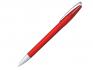 Ручка шариковая, автоматическая, пластик, прозрачный, металл, красный/серебро, Cobra Ic MMs артикул 41036/HTI1