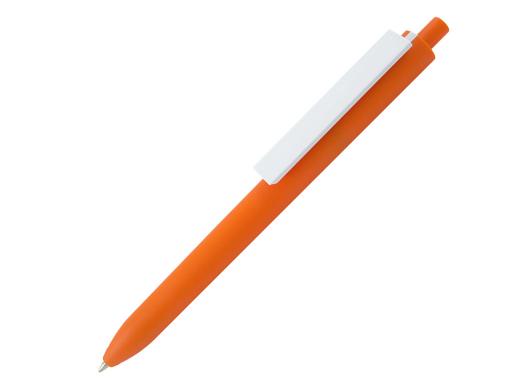 Ручка шариковая, пластик, оранжевый/белый El Primero Color артикул El Primero Color-10/OR